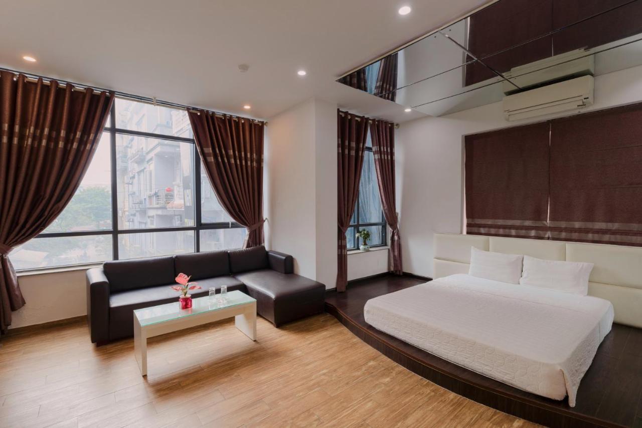 Blue Diamond Apartment Hotel Hanoi Buitenkant foto